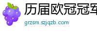 历届欧冠冠军